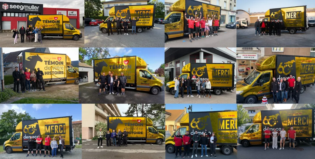 photos camion en or gagnants et agences